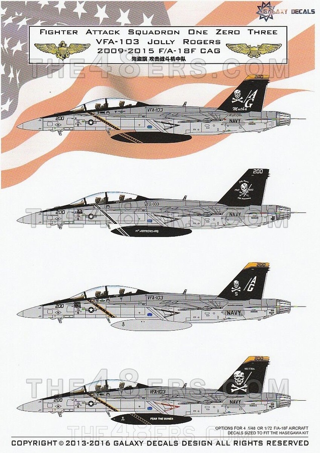 F A 18F VFA 103 Jolly Rogers