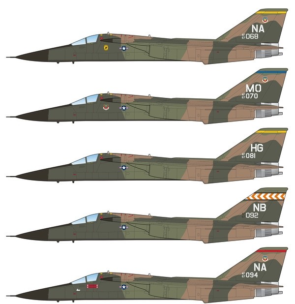 F-111A markings - First years of service