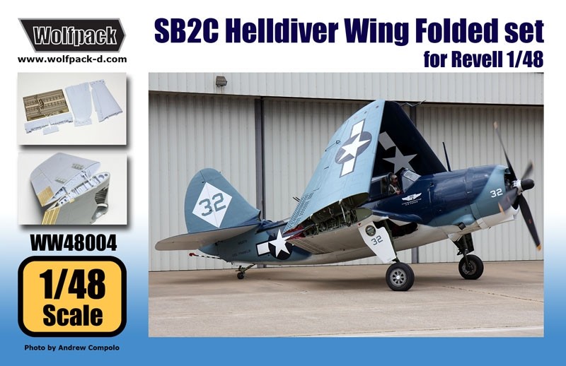 SB2C wing folded set