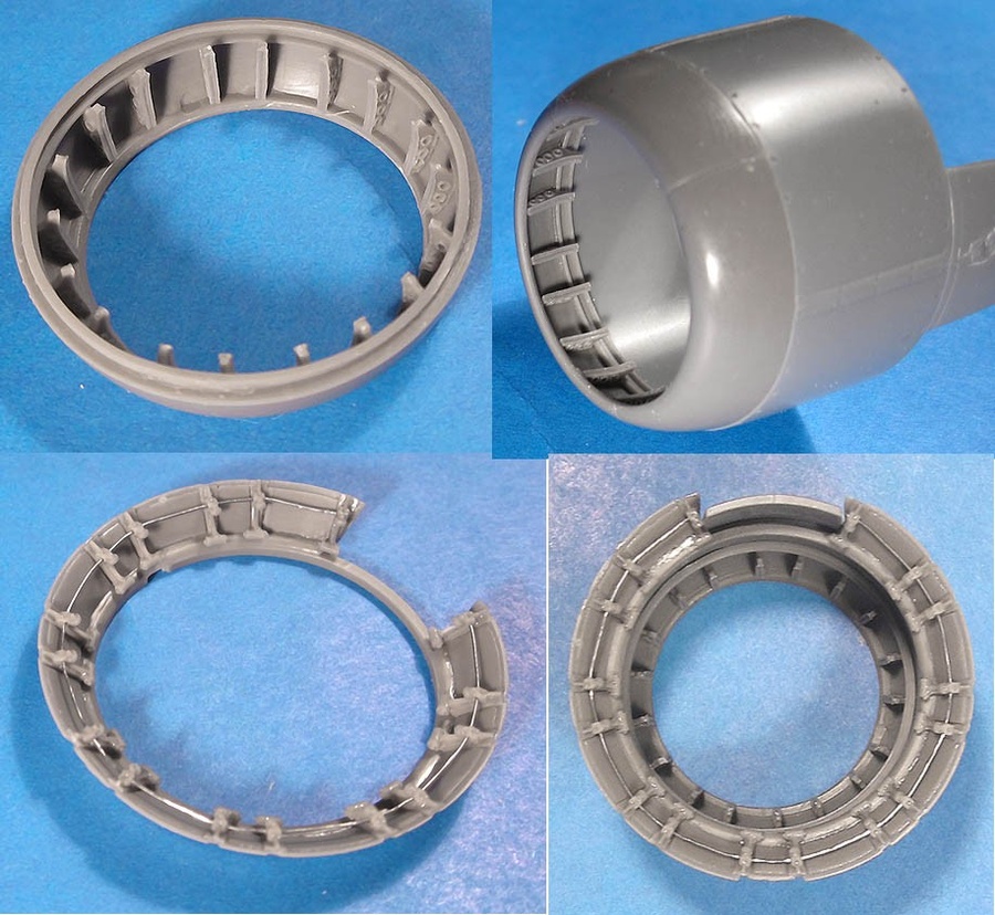 F4U detailed cowl & flaps F4U1/1A/1D