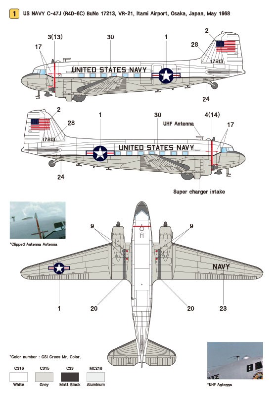 C-47 Part.1 - US Navy R4D-6 Fleets