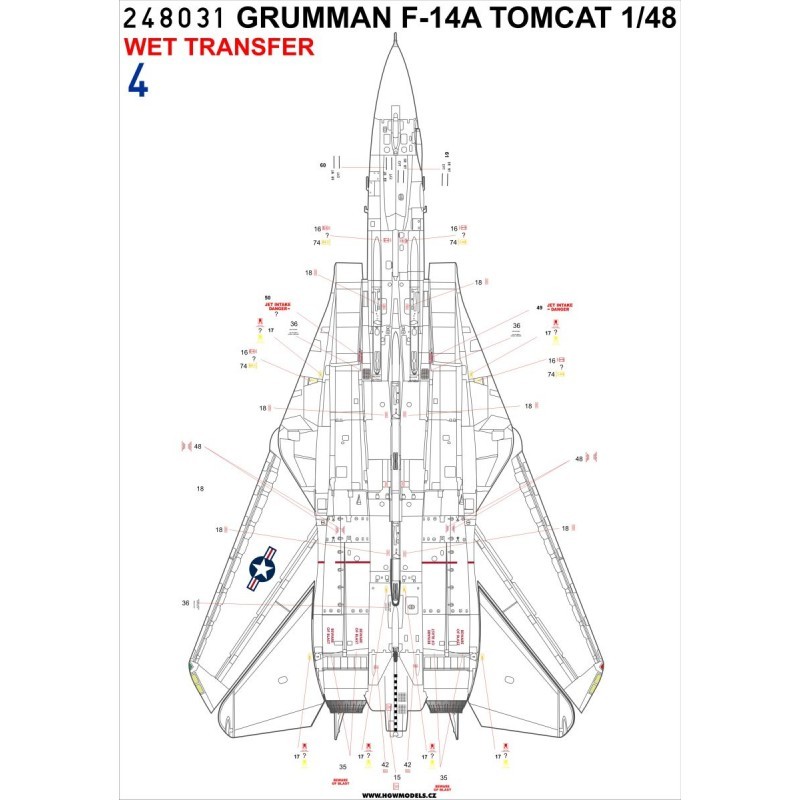 Details about   Hungarian Aero Decals 1/48 GRUMMAN F-14A TOMCAT HIGH VISIBILITY STENCIL SET 