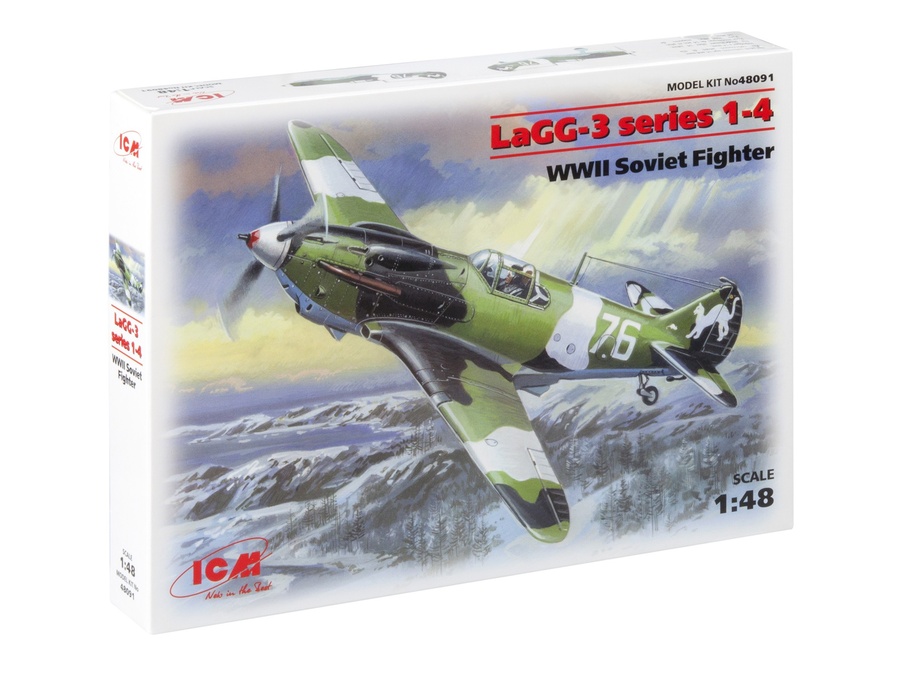 LaGG-3 1:100 Deagostini WW 2 Soviet air force diecast scale model+mag Legendary 