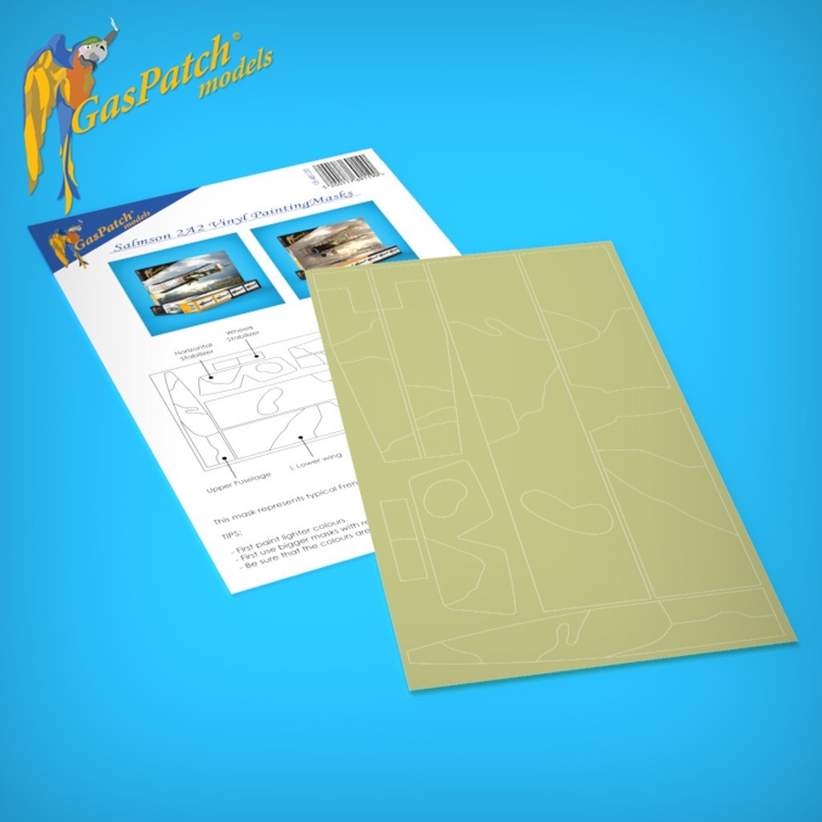 Masks Salmson 2A2 vinyl painting mask