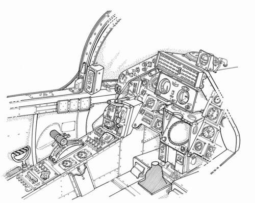 TSR-2 interior set