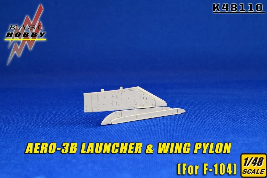 1/48 ROCAF F-104G/TF-104G Starfighter AERO-3B Launcher & Wing Pylon for Hasegawa 