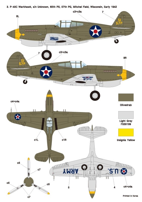 P-40 Part.3 - USAAF Warhawk Service in WW2