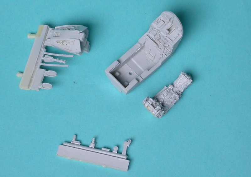 Aires 1/48 Mirage 2000C/B/D/N exhaust nozzles opened for Eduard/Heller 4560