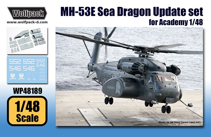 MH-53E exhaust nozzles for ACADEMY kit  1/48 ResKit RSU48-0112 Details about   CH-53E 