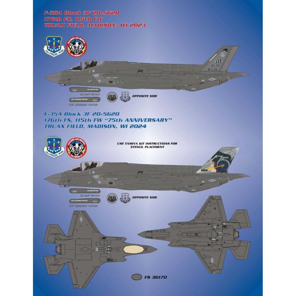 IPMS USA 2024 National Convention Decals - All-American - Red, White ...