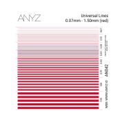 ANYZ 2 Meters / 79 Inches Braided Line Ø 0.5mm Black 