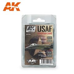 USAF European camo set - Air Series Set AK Interactive AK2130