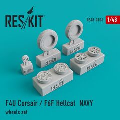 F4U "Corsair"/F6F "Hellcat" NAVY wheels set