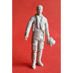 Eurofighter pilot with helmet in hand Pilot-Replicas 48P007 1:48