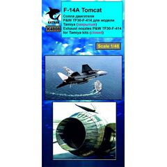 F-14A Tomcat Exhaust Nozzles P&W TF-30-F-414 (closed)