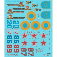 MiG-25PDS Ukrainian Foxbats decals + stencils