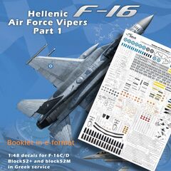 F-16C/D Greek Air Force Vipers - Part I (No booklet included)