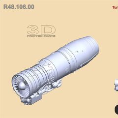 Turbo Jet Engine R-95Sh