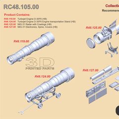 ​MiG-31 Collection of 4 sets