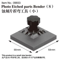 Photo etched parts bender (S) Master Tools TRU09933