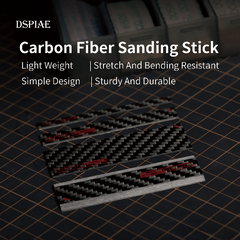 Carbon fiber polishing board flat angle set DSPIAE CB-S