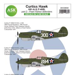 Curtiss Hawk 81-A-2 (P-40B) part 2 - Pearl Harbor defenders