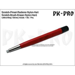 Scratch brush eraser nylon soft (4mm) PK-PRO PK-308012