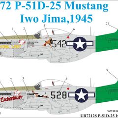 P-51D-25 Mustang Iwo Jima