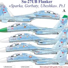 Su-27UB Flanker, without stencils	