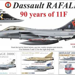 Rafale M 90 years of 11F