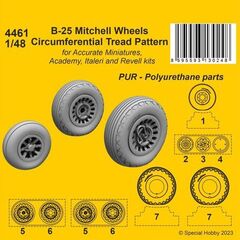 ​B-25 Mitchell Wheels/Circumferential tread pattern