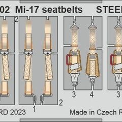 Mi-17 seatbelts STEEL