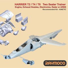 Harrier T2/T4/T8​ Engine, nozzles,electronics, radar or ARBS