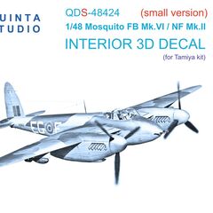 Mosquito FB Mk.VI/NF Mk.II 3D-Printed & coloured Interior on decal paper (small version)