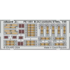 B-24J seatbelts STEEL