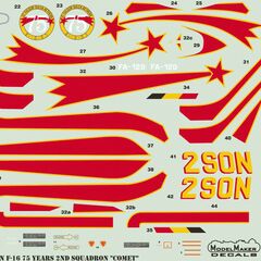 Belgian F-16AM 75 Years 2ND Squadron „Comet”