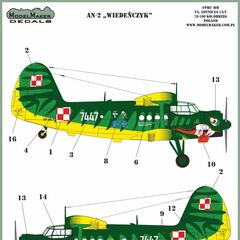 An-2 "Wiedeńczyk" decal set