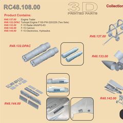 Collection of 5 sets for F-15 C/E