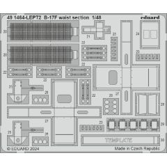 B-17F waist section