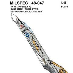 F-4J VF-33 Tarsiers CVW-7, USS Independence 1975