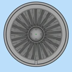 ​F-15 P&W F100-100/200 Engine fans