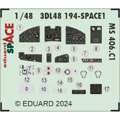 MS 406.C1 SPACE (3D decals)