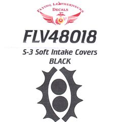 S-3 Intake covers - Black