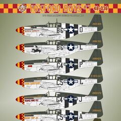 P-51B P-51C Mustang Yoxford Boys #7