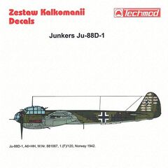 Ju 88A-4 decal sheet