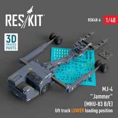 MJ-4 "Jammer" (MHU-83 B/E) Early lift truck LOWER loading position (3D Printed model kit)