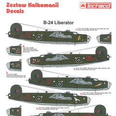 B-24 Liberator decal sheet