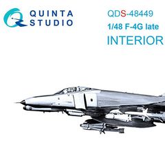 F-4G late 3D-Printed & coloured Interior on decal paper (small version)