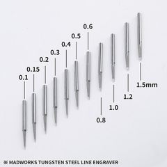 ​Tungsten steel line engravers 0.15mm