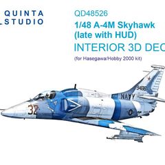 A-4M Skyhawk late cockpit 3D decal Quinta Studio QD48526 1:48